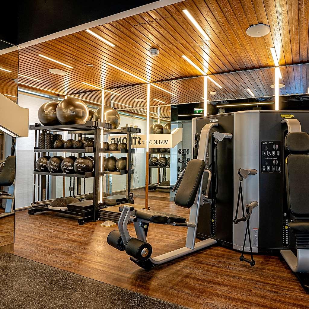 The First Collection Dubai Business Bay Hotel Facilități foto Gym interior design