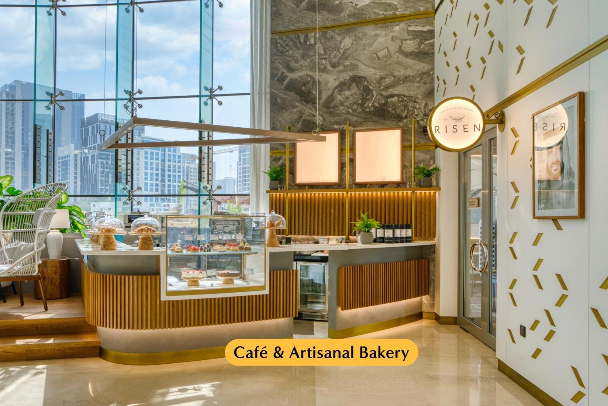 The First Collection Dubai Business Bay Hotel Exterior foto Café & Artisanal Bakery