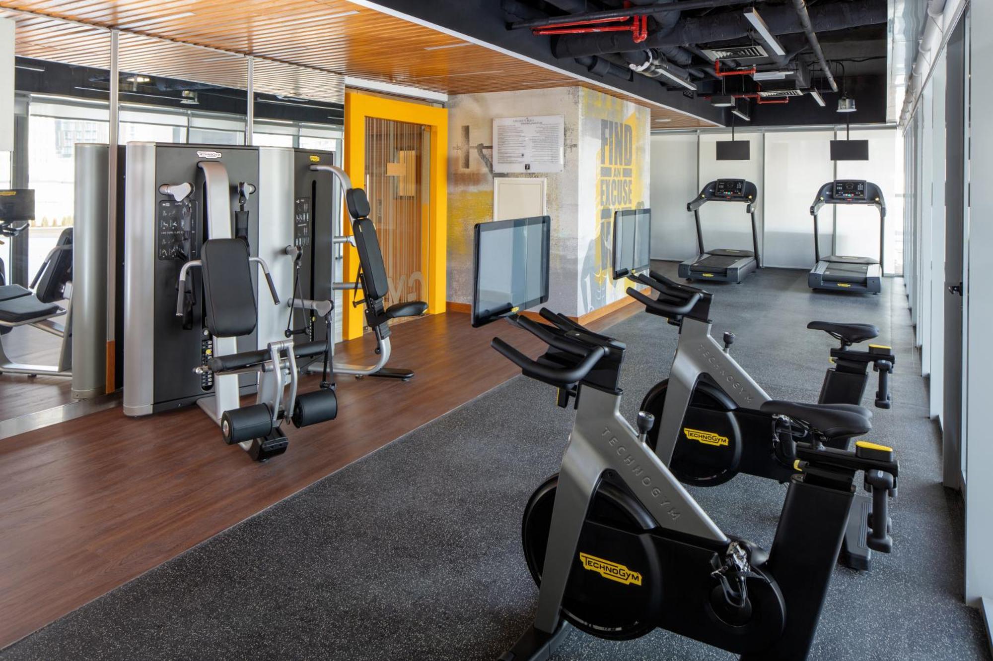 The First Collection Dubai Business Bay Hotel Exterior foto Fitness center